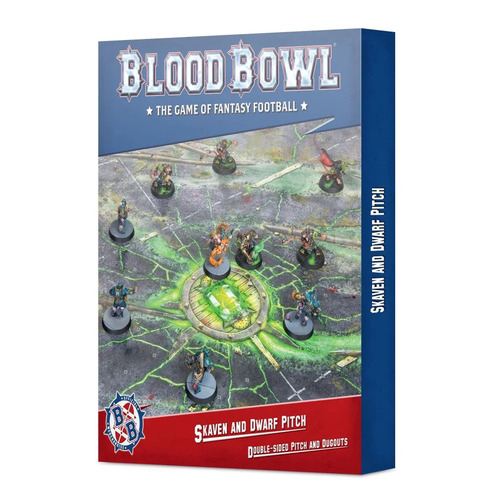 Blood Bowl: Skaven & Dwarf Pitch/Dugouts