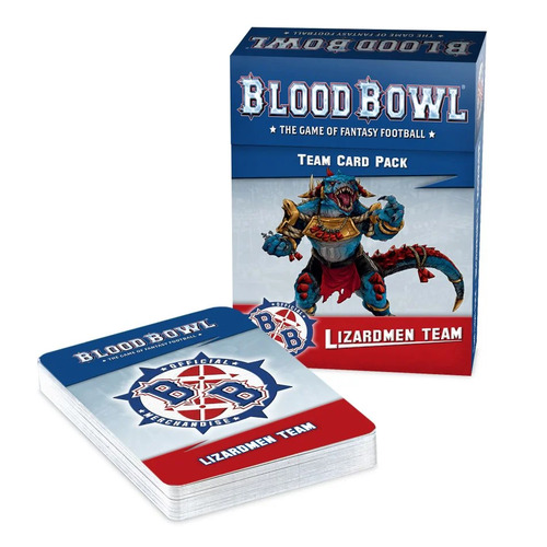 Blood Bowl: Lizardmen Team Card pack
