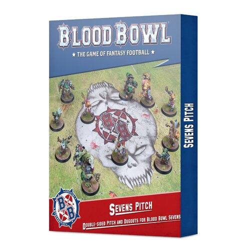 Blood Bowl Sevens Pitch: Double-sided Pitch and Dugouts