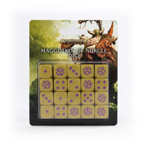 Age of Sigmar: Maggotkin of Nurgle Dice