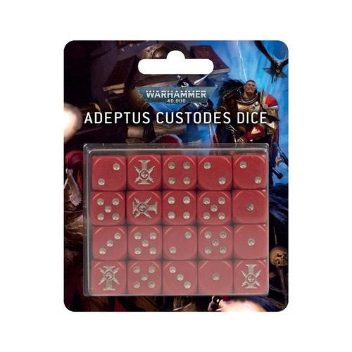 Games Workshop Warhammer 40000 Adeptus Custodes Dice