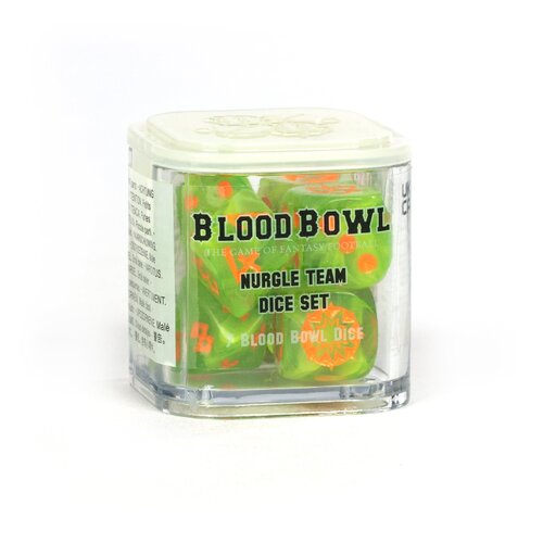 Blood Bowl: Nurgle Team Dice Set
