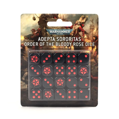 Adepta Sororitas: Order of the Bloody Rose Dice Set