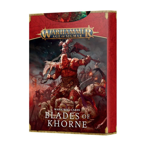 Age of Sigmar: Warscroll Cards: Blades of Khorne