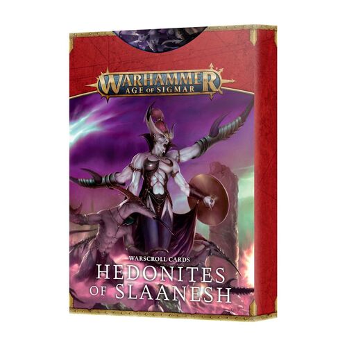 Age of Sigmar: Warscroll Cards: Hedonites of Slaanesh