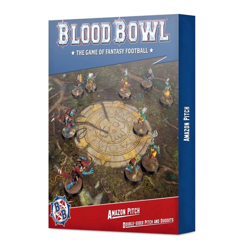 Blood Bowl: Amazon Team Pitch and Dugout Set