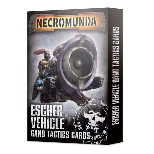 Necromunda: Escher Vehicle Gang Tactics Cards