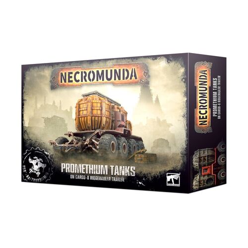 Warhammer Necromunda: Promethium Tanks on Cargo-8 Trailer