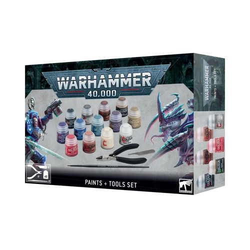 Warhammer 40K: Paints + Tools Set 10th Edition
