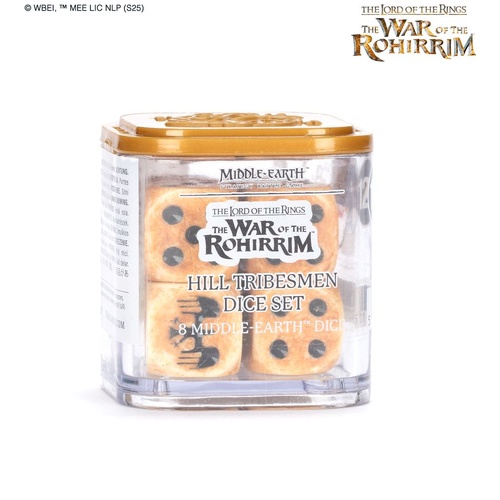 PREORDER War of the Rohirrim: Hill Tribesmen Dice Set