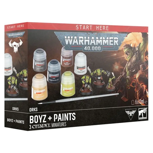 Orks: Boyz + Paints