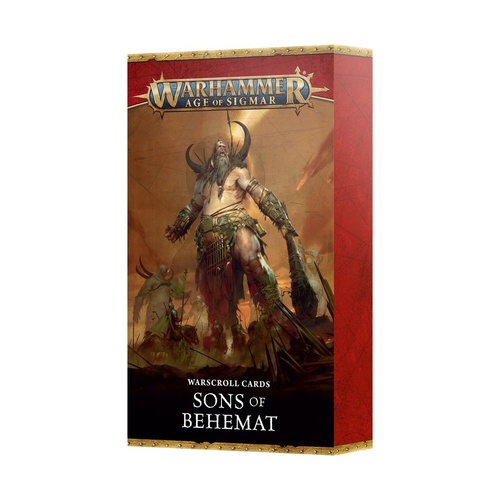 Warscroll Cards: Sons of Behemat