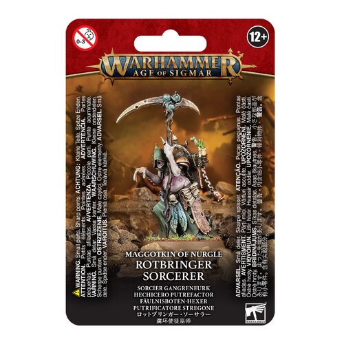 Age of Sigmar - Maggotkin of Nurgle: Rotbringer Sorcerer