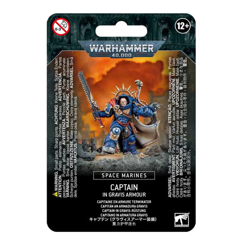 Space Marines Primaris Captain in Gravis Armour