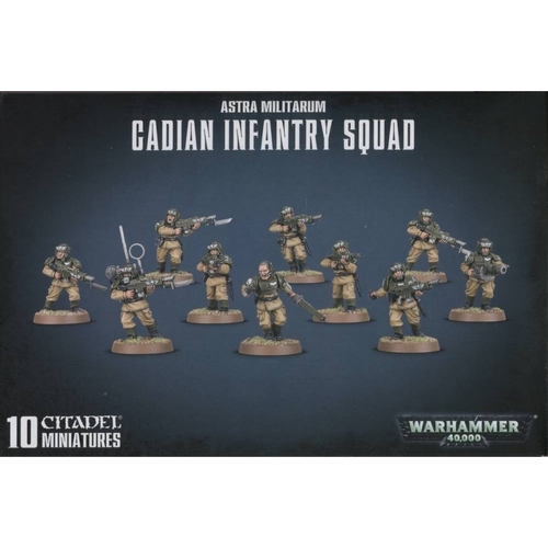 Astra Militarum Cadian Infantry Squad