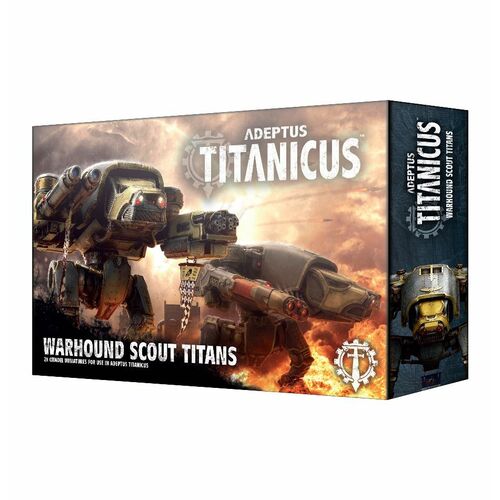 Adeptus Titanicus: Warhound Scout Titans