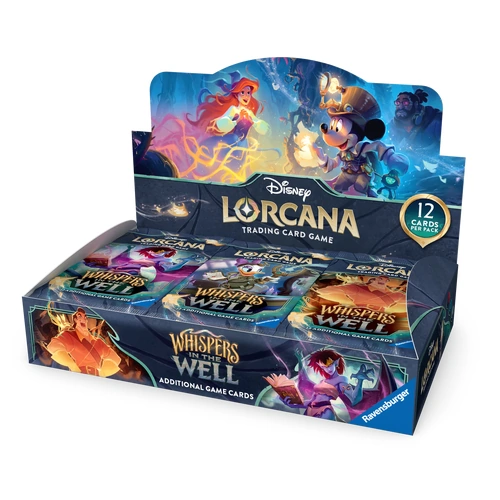 Disney Lorcana Series 10 Whispers in the Well Booster Box