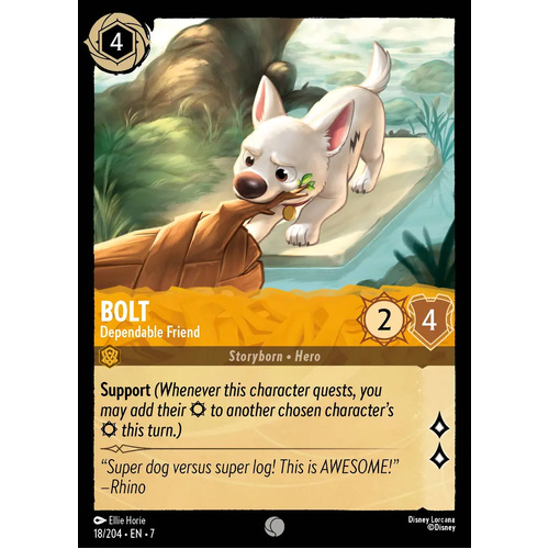 Bolt - Dependable Friend (18) - ARC