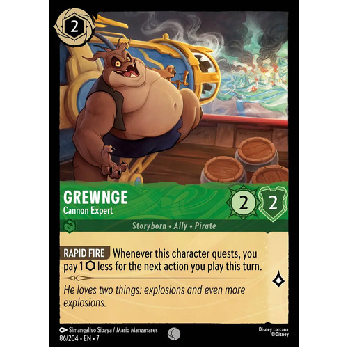 Grewnge - Cannon Expert (86) - ARC