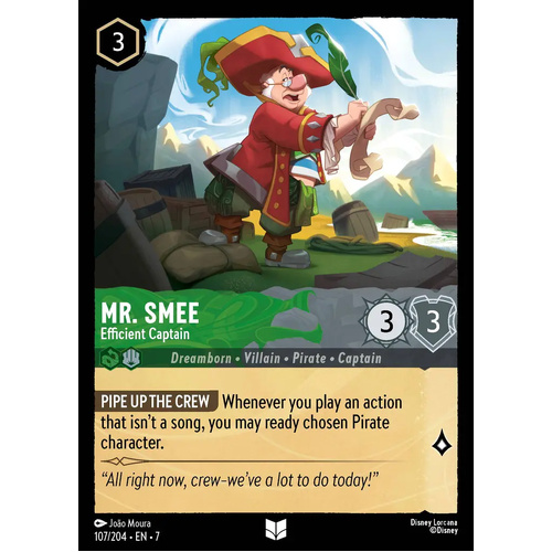 Mr. Smee - Efficient Captain (107) - ARC