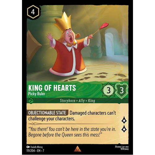 King of Hearts - Picky Ruler (111) - ARC