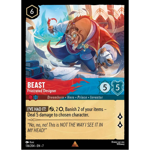 Beast - Frustrated Designer (136) - ARC