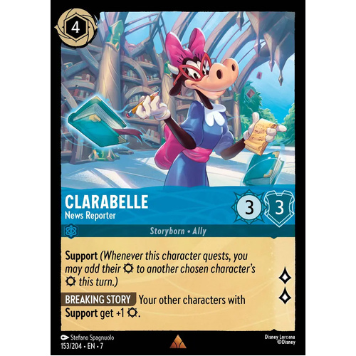 Clarabelle - News Reporter (153) - ARC