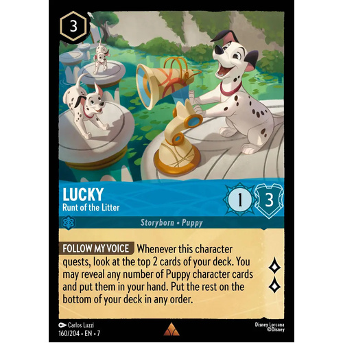 Lucky - Runt of the Litter (160) - ARC