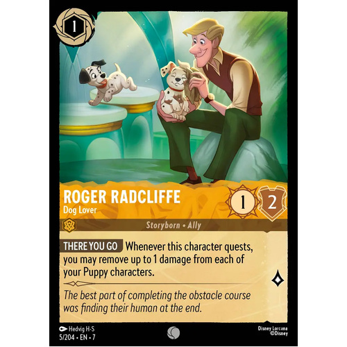 Roger Radcliffe - Dog Lover (5) FOIL - ARC