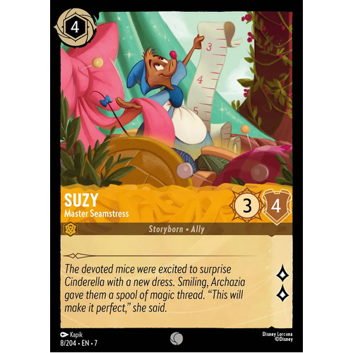 Suzy - Master Seamstress (8) FOIL - ARC