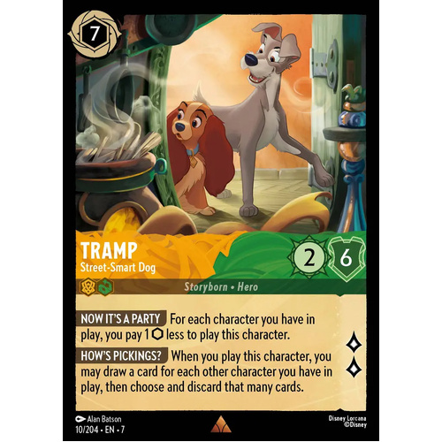 Tramp - Street-Smart Dog (10) FOIL - ARC