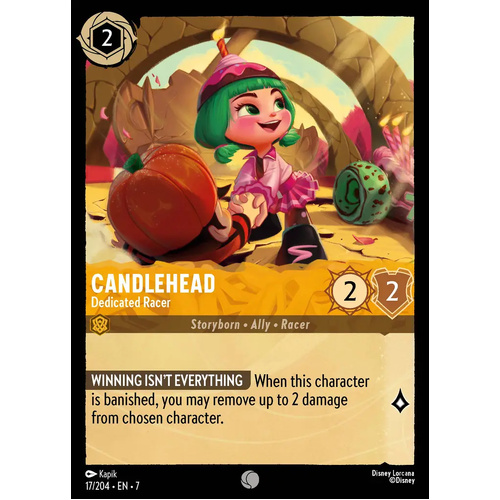 Candlehead - Dedicated Racer (17) FOIL - ARC