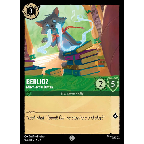 Berlioz - Mischevious Kitten (99) FOIL - ARC