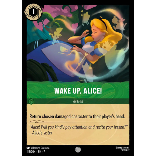 Wake Up, Alice! (116) FOIL - ARC