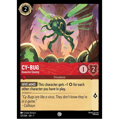 Cy-Bug - Invasive Enemy (127) FOIL - ARC