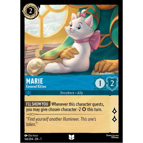 Marie - Favored Kitten (166) FOIL - ARC