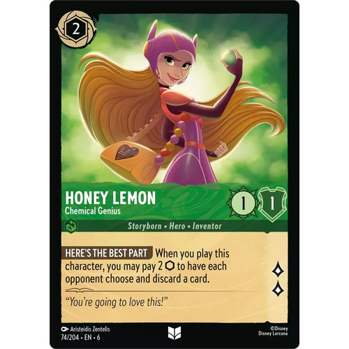 Honey Lemon - Chemical Genius (74) FOIL - AZU