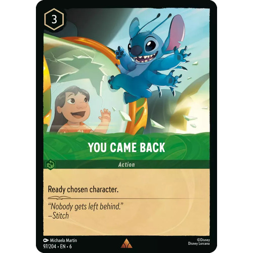 You Came Back (97) FOIL - AZU