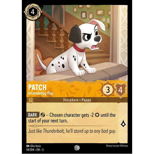 Patch - Intimidating Pup (14) - ITI