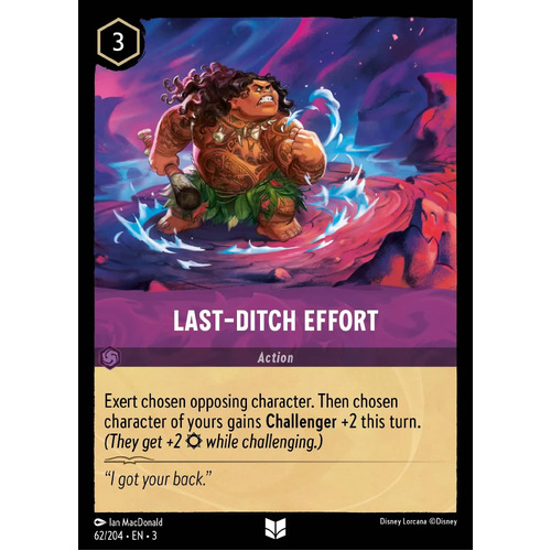 Last-Ditch Effort (62) - ITI