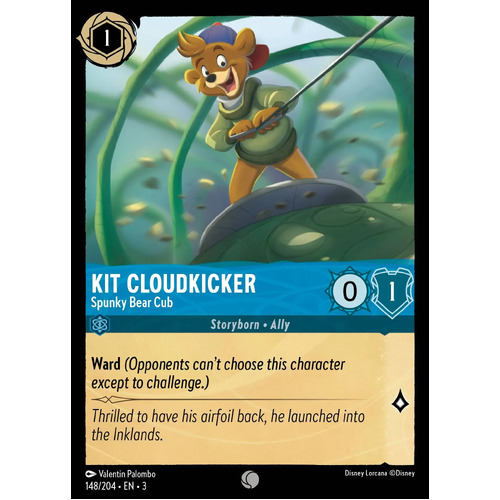 Kit Cloudkicker - Spunky Bear Cub (148) - ITI