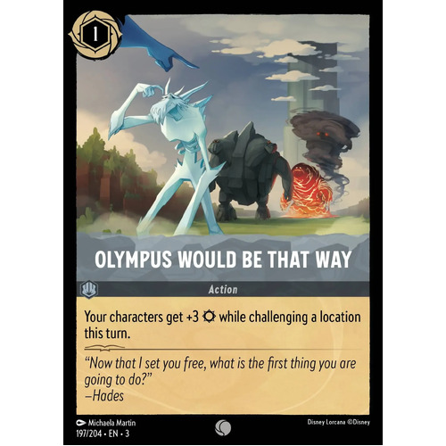 Olympus Would Be That Way (197) - ITI
