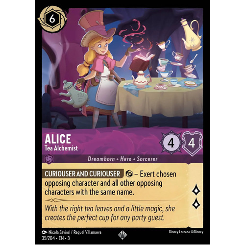 Alice - Tea Alchemist  (35) FOIL - ITI