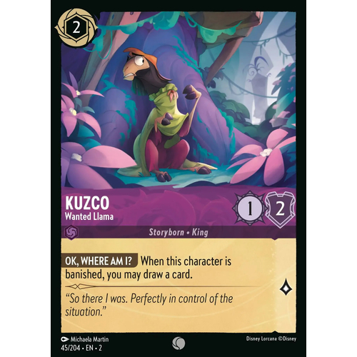 Kuzco - Wanted Llama (45)  - RFB