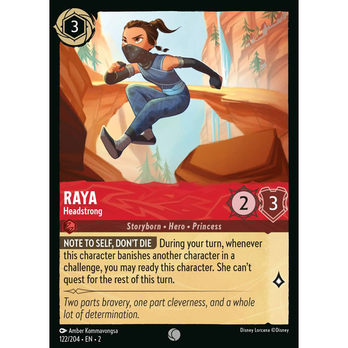 Raya - Headstrong (122)  - RFB