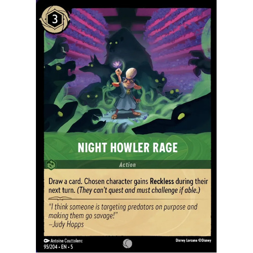 Night Howler Rage  (95) - SHS