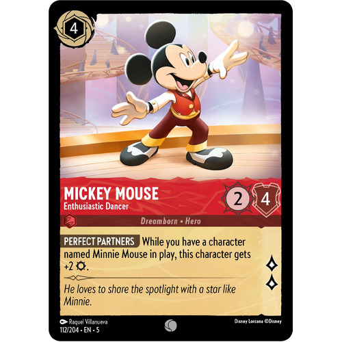 Mickey Mouse - Enthusiastic Dancer  (112) - SHS