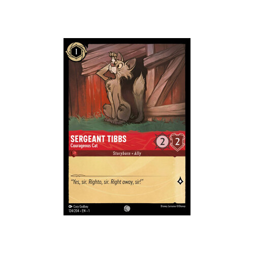 Sergeant Tibbs - Courageous Cat (124) - TFC