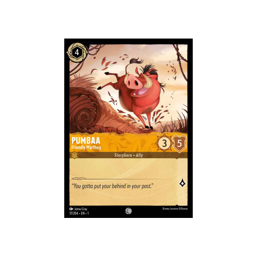 Pumbaa - Friendly Warthog (17) FOIL - TFC