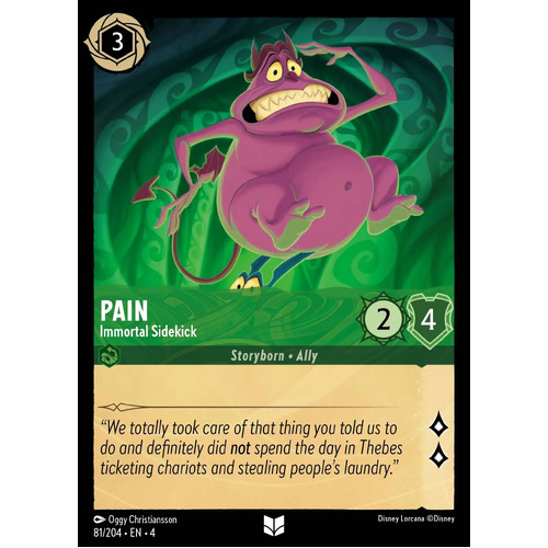 Pain - Immortal Sidekick (81) - URR